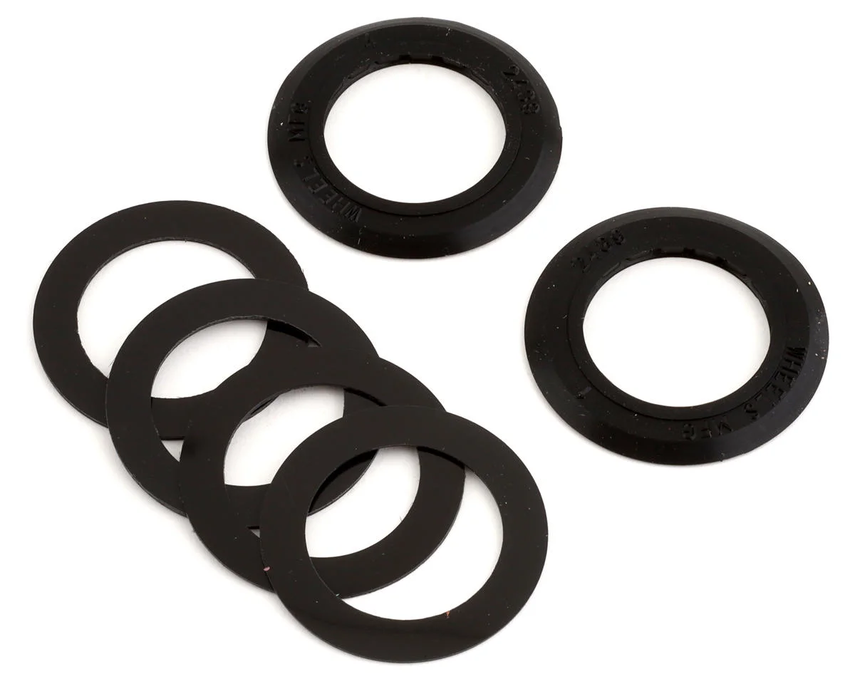 Wheels Manufacturing 24mm Bottom Bracket (Black) (BB386 EVO) (ABEC-3 Bearings) - view 2